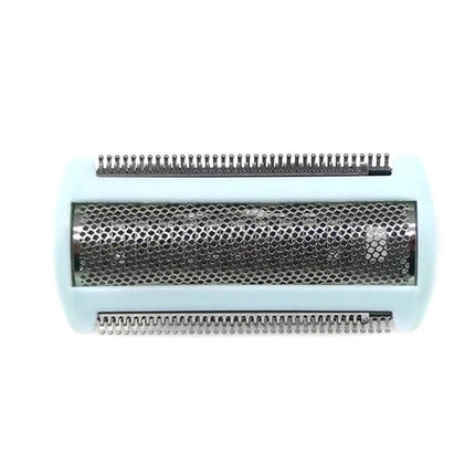 Philips Women's Shaver Replacement Blade for Everyday Grooming - close-up of replacement foil and cutter head for electric shaver