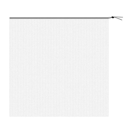 Plant Insect Cover Net With Drawstring For Greenhouse 1x1.2m - nylon mesh cover with drawstring to protect seedlings and raised beds from insects and birds