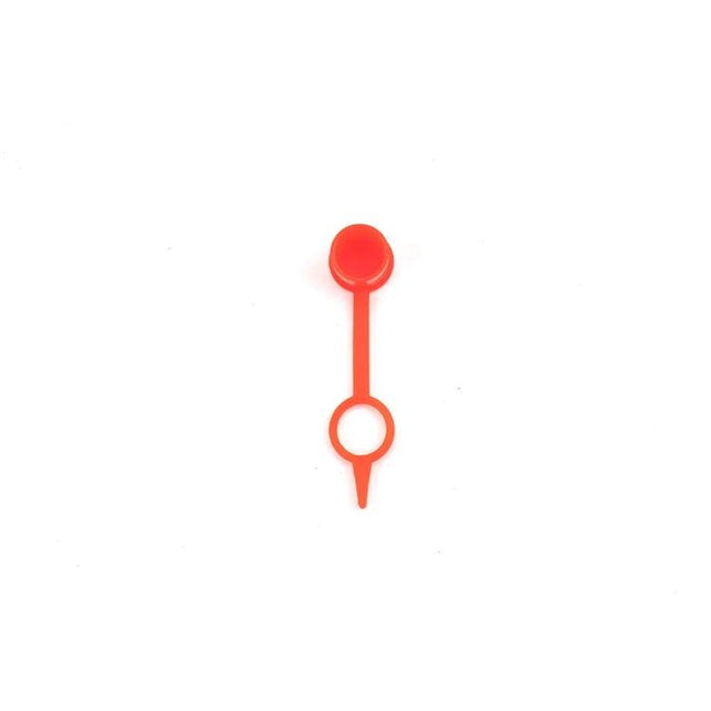 Plastic Dust Cover Cap Set For Grease Zerk Fittings M6 M8 M10 red polyethylene dust cap protecting zerk fitting from moisture and corrosion