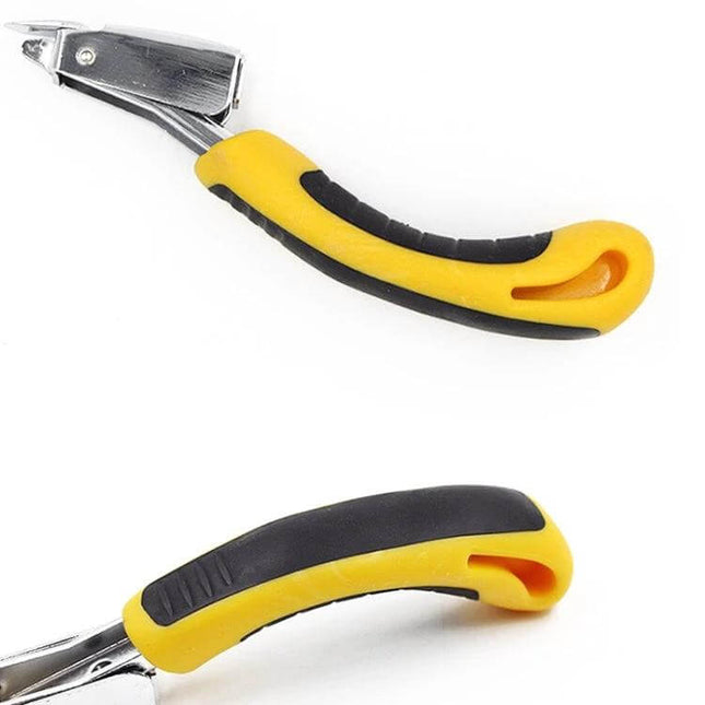 Plastic Handle Nail Remover Gripper For Easy Nail Care - yellow ergonomic non-slip handle lever nail remover for wood projects