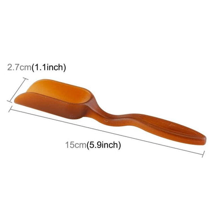 Plastic Soil Shovel Spoon For Transplanting Seedlings - compact 15cm narrow plastic scoop for precise potting and transplanting seedlings