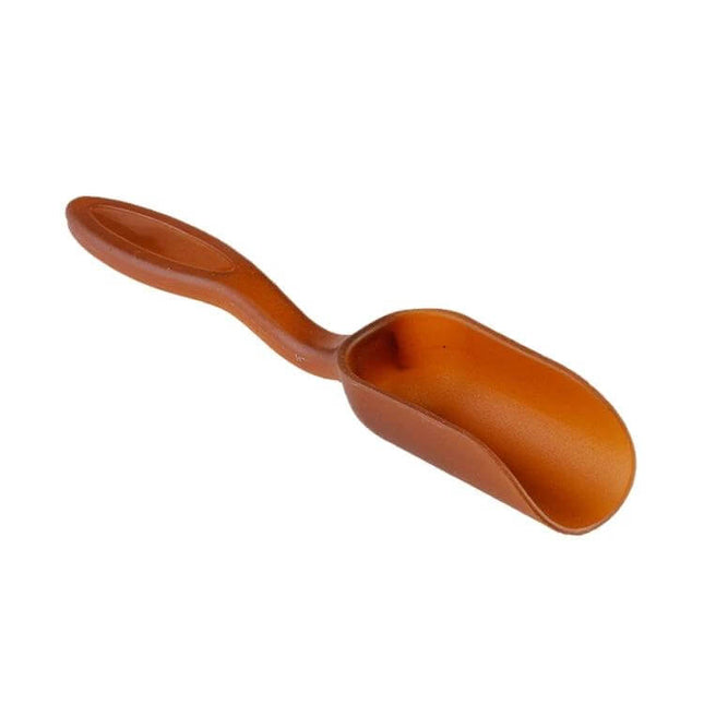 Plastic Soil Shovel Spoon For Transplanting Seedlings lightweight orange plastic scoop for precise potting and small pots