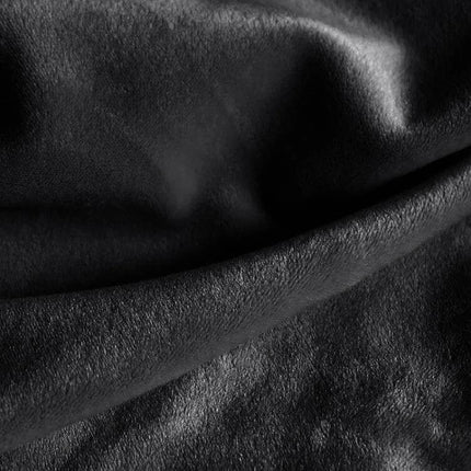 Plush Sofa Slipcover 3 Seat 190 To 230cm Soft Modern – close-up of light grey plush velvet fabric texture with soft drape