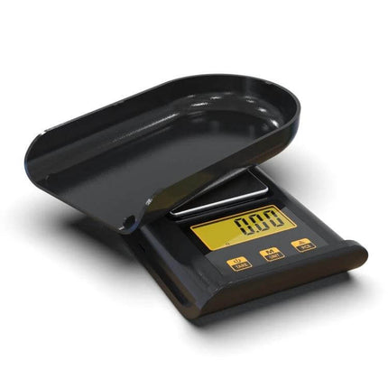 Pocket Jewelry Scale For Everyday Weighing At Home 500g Capacity - compact 500g pocket scale with 0.01g precision, stainless steel pan and ABS body