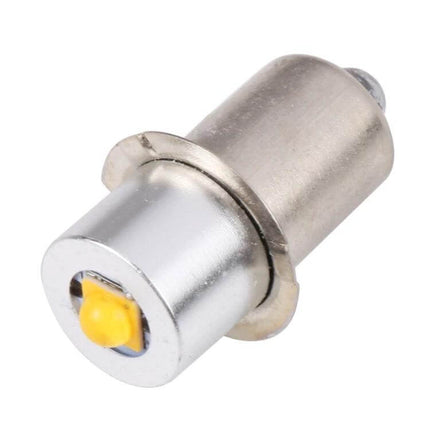 Pocket LED Flashlight White Light For Everyday Use - compact aluminum 3W LED bulb for glove box, bike, camping, repairs and map reading