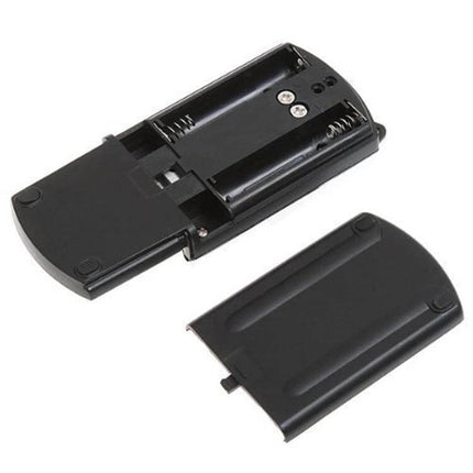 Pocket-Sized Mini Digital Scale For Jewelry And Small Items showing open battery compartment and detachable cover on white background