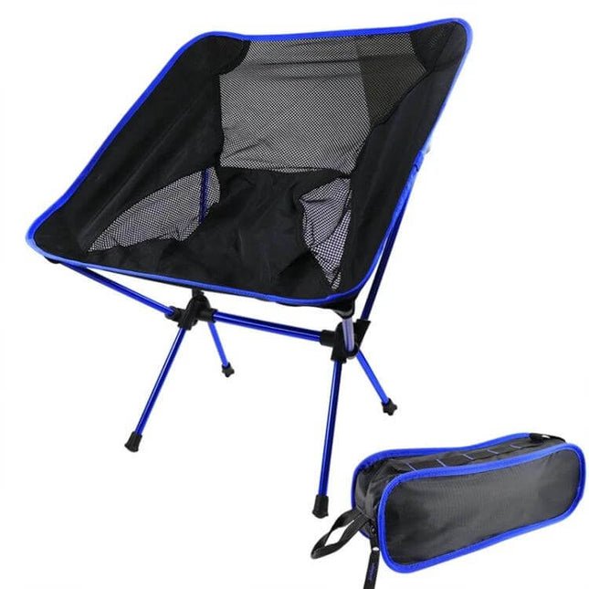 Portable Folding Chair For Outdoor Camping And Beach Relaxation lightweight 600D Oxford fabric mesh panels quick-dry compact with carry bag
