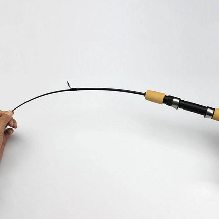 Portable Ice Fishing Rod, 27 cm, Lightweight for Easy Carry - carbon fiber compact collapsed 27cm ready-to-use ice fishing rod