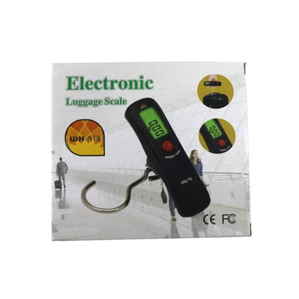 Portable Luggage Scale For Travel, 50kg Capacity, Easy Read Display - mh-a18 compact electronic luggage scale with 1.2-inch green LCD