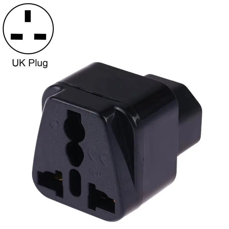 Portable Universal Socket to C14 Male Plug Adapter Charger