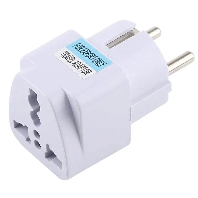 Portable Universal UK Plug to EU Plug Travel Charger Adapter