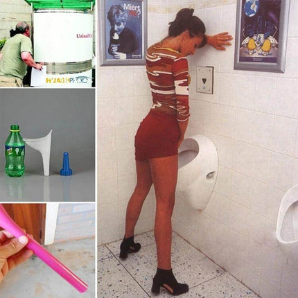 Portable Silicone Female Urinal For Travel And Camping - flexible hygienic funnel for women at concerts, camping, long queues, and limited mobility