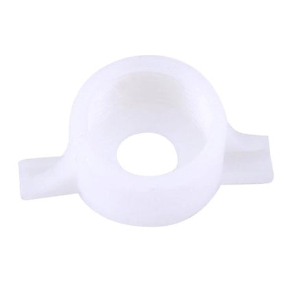 Practical Fishing Rod Bite Alarm With Light Indicator white plastic clip attachment for mounting LED bite alarm on rod