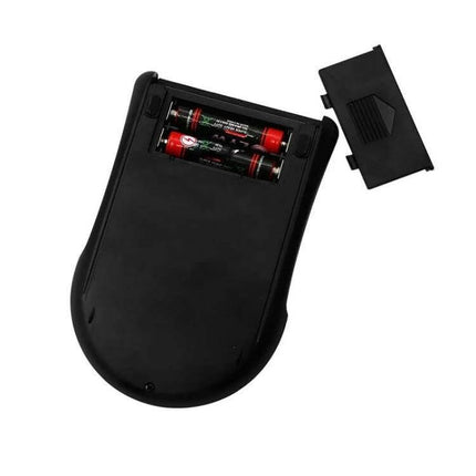 Precision Palm Scale For Jewelry 200g Capacity For Small Items showing battery compartment and removed cover on compact black ABS body