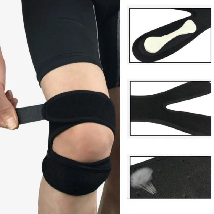 Professional Patella Belt Sports Knee Pads With Shock Absorption