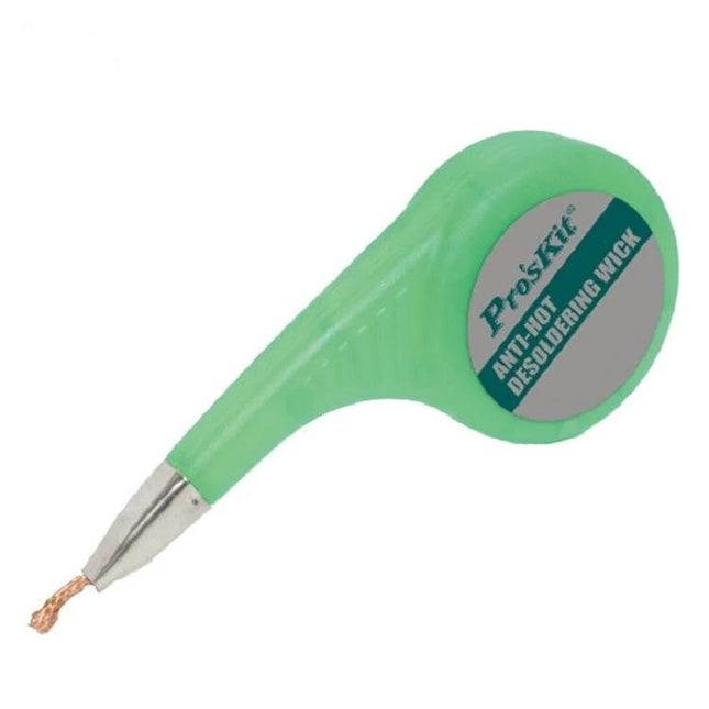 ProsKit Anti Scalding Tin Solder Sucker Wire Tape For Circuit Repair compact anti-scald solder wick with stainless steel nozzle for PCB repair
