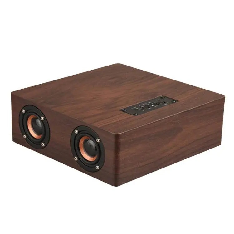 Q5 Wooden Bluetooth Speaker with TF Card and AUX Support