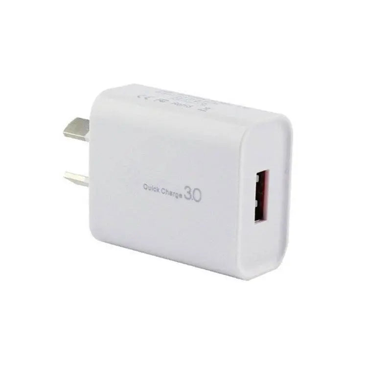 QC 3.0 18W 3A Single USB Interface Charger AU Plug Fast Charging