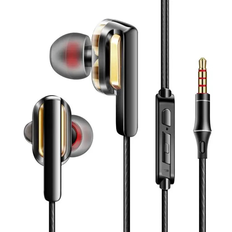 QKZ CK3 HIFI In-ear Four-unit Music Headphones Premium Sound