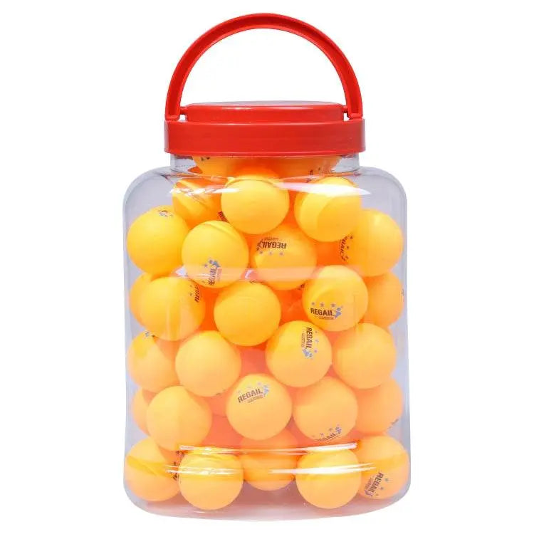 REGAIL 60 PCS Barrel Celluloid Table Tennis Training Ball Set