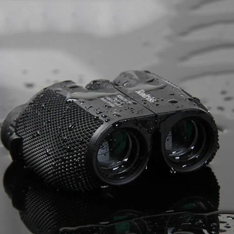 ROLISS 10X25 Outdoor Sports Waterproof Pocket Binoculars