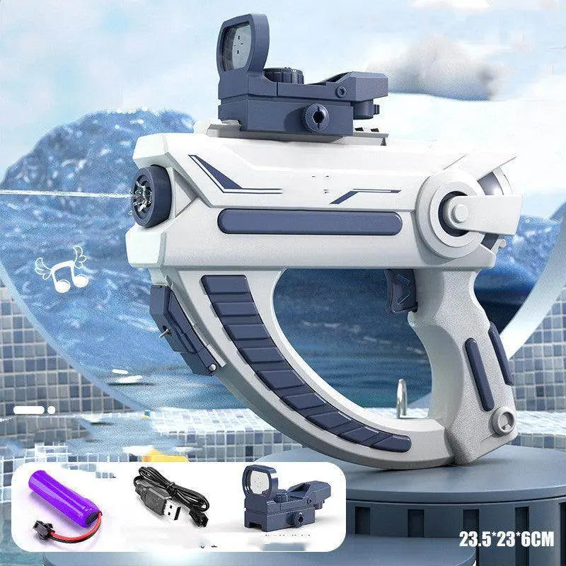 Rechargeable High-Powered Water Blaster for Family Fun 