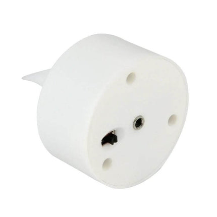 Rechargeable LED Decoration Light With Charging Board And Warm EU Plug white plastic base showing charging port and warm EU plug connector