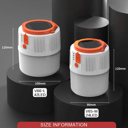 Rechargeable Solar LED Emergency Light For Home And Outdoor Use compact 1200mAh USB solar charging 90x120mm and 100x120mm models