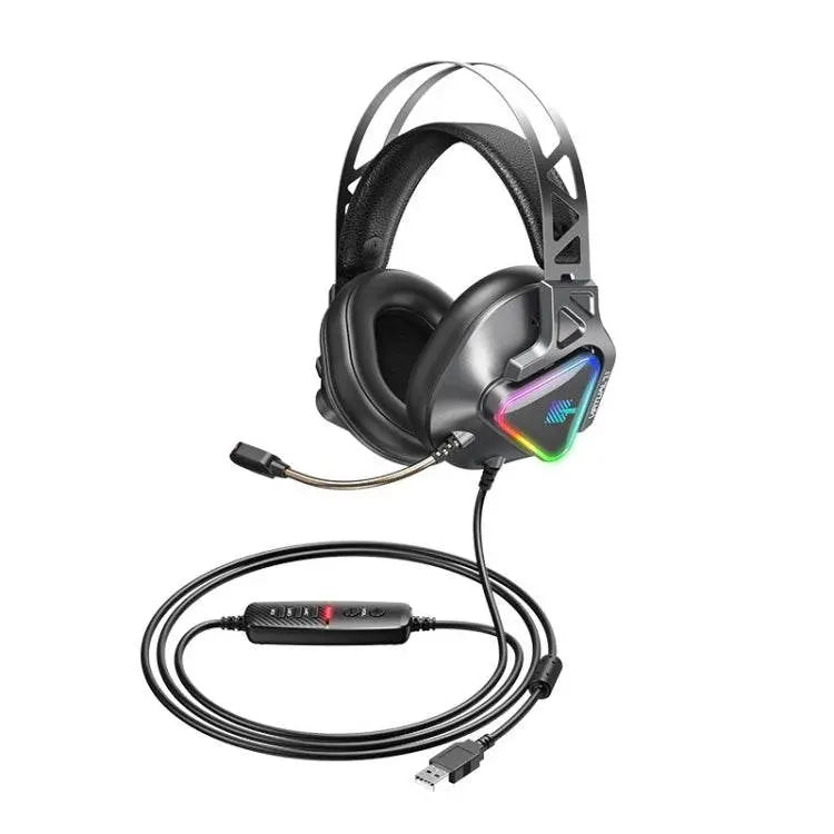 Remax RM-810 Wargod Series Intelligent Noise Reduction Gaming Headphone