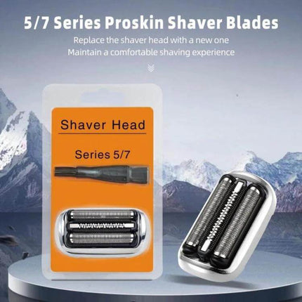 Replacement Shaver Head Kit for Series Five and Seven Shavers complete foil and cutter block assembly for Series 5/7 shavers