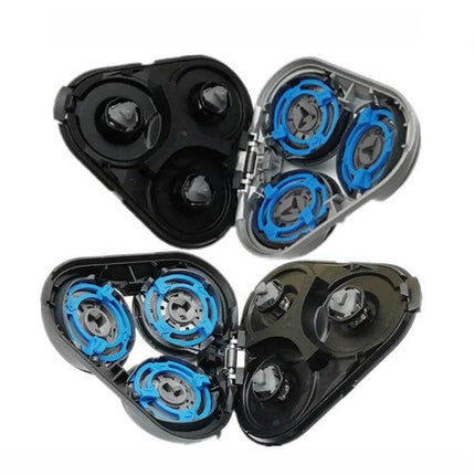 Replacement Shaver Head For Series 5000 Razor Spare Blade Easy To Install - triple replacement shaver heads in snap-on plastic case