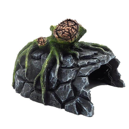 Resin Turtle Sunbed Table For Fish Tank And Desk Decor - realistic resin turtle perch and hiding cave for aquariums