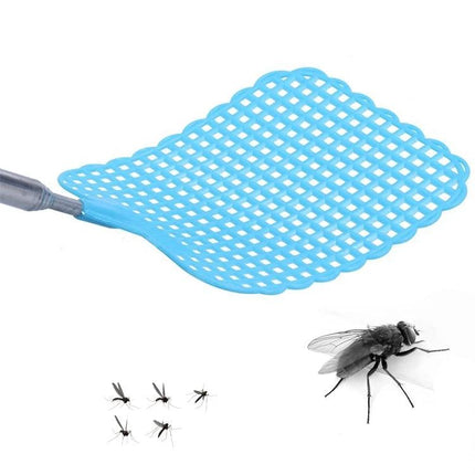 Retractable Fly Swatter For Everyday Home Use Patio - blue retractable swatter with extendable shaft for patio, kitchen and camping (28–73 cm)