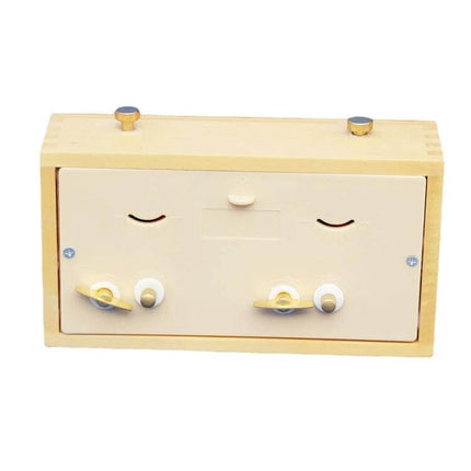 Retro Wood Shell Mechanical Chess Clock For Casual Games wooden wind-up dual-timer clock for home and club matches