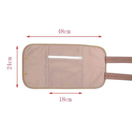 Reusable Castor Oil Pack For Liver Detox And Sleep Comfort White soft chemical-free fabric TPU outer layer 48x24cm pouch with straps