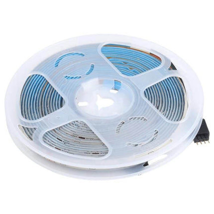 RGB LED Strip Lights IP65 Waterproof For Indoor Outdoor Decor - 20m weatherproof RGB LED tape reel for patio, garden, fence and home accent lighting