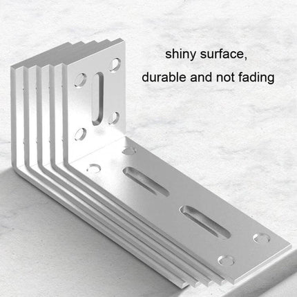 Right Angle Hanging Cabinet Partition Small For Kitchen - polished steel right-angle corner bracket, waterproof, anti-rust, corrosion-resistant organizer