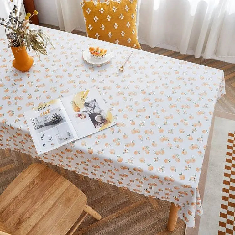 Rural Farm PVC Paper Waterproof Oil Wash Table Cloth 60x120cm 