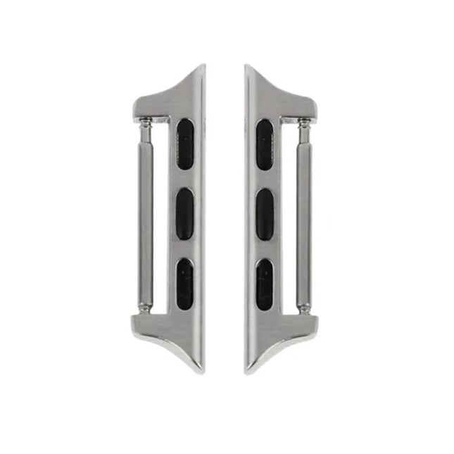 Apple Watch 42mm Metal Strap Connector Pair Silver