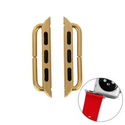 Metal Strap Connector Pair For Apple Watch 42mm Metal Buckle