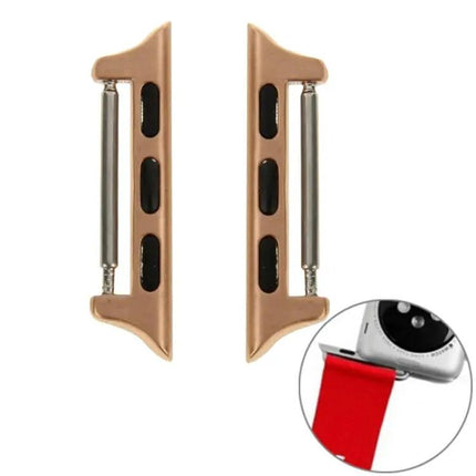 2 Pack Metal Strap Connector Buckles For Apple Watch 38mm