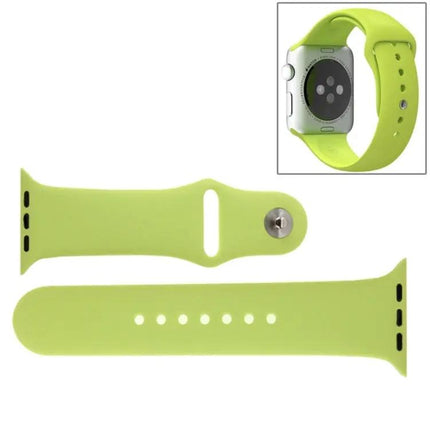 Apple Watch 38mm Sport Rubber Band With Pin-Tuck Closure