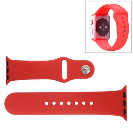 Apple Watch 38mm Sport Rubber Band With Pin-Tuck Closure