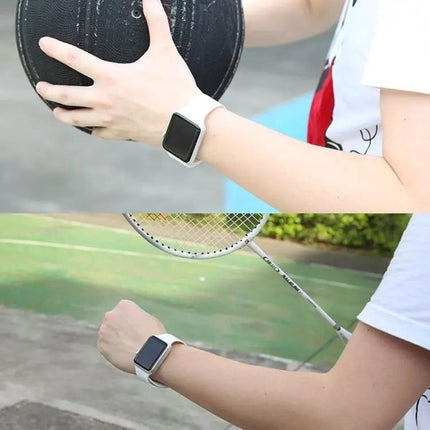 Apple Watch 42mm Sport Rubber Band With Pin-and-Tuck Closure