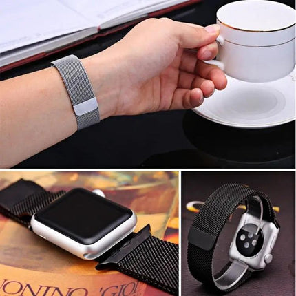 Milanese Loop Stainless Steel Band for Apple Watch 38-42mm
