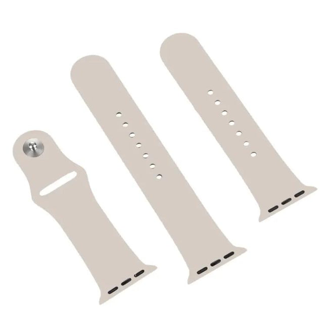 Apple Watch Silicone Replacement Band 3-in-1 Adjustable