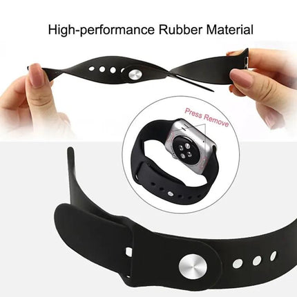 Apple Watch Silicone Replacement Band 3-in-1 Adjustable
