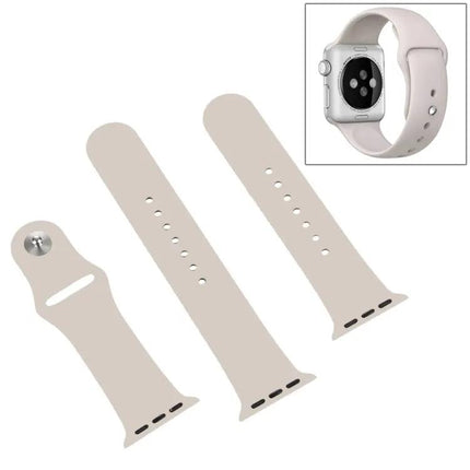 3-in-1 Rubber Apple Watch Band With Pin Buckle 49/45/44mm