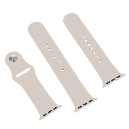 3-in-1 Rubber Apple Watch Band With Pin Buckle 49/45/44mm