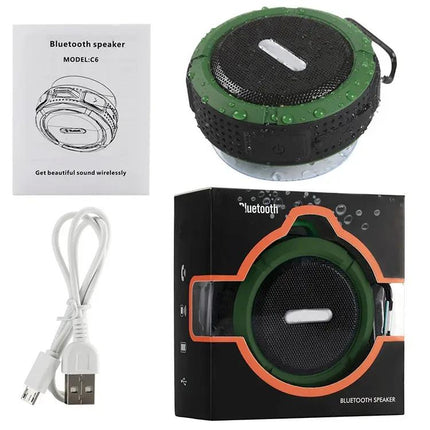 Portable Bluetooth Speaker With Mic For Outdoors